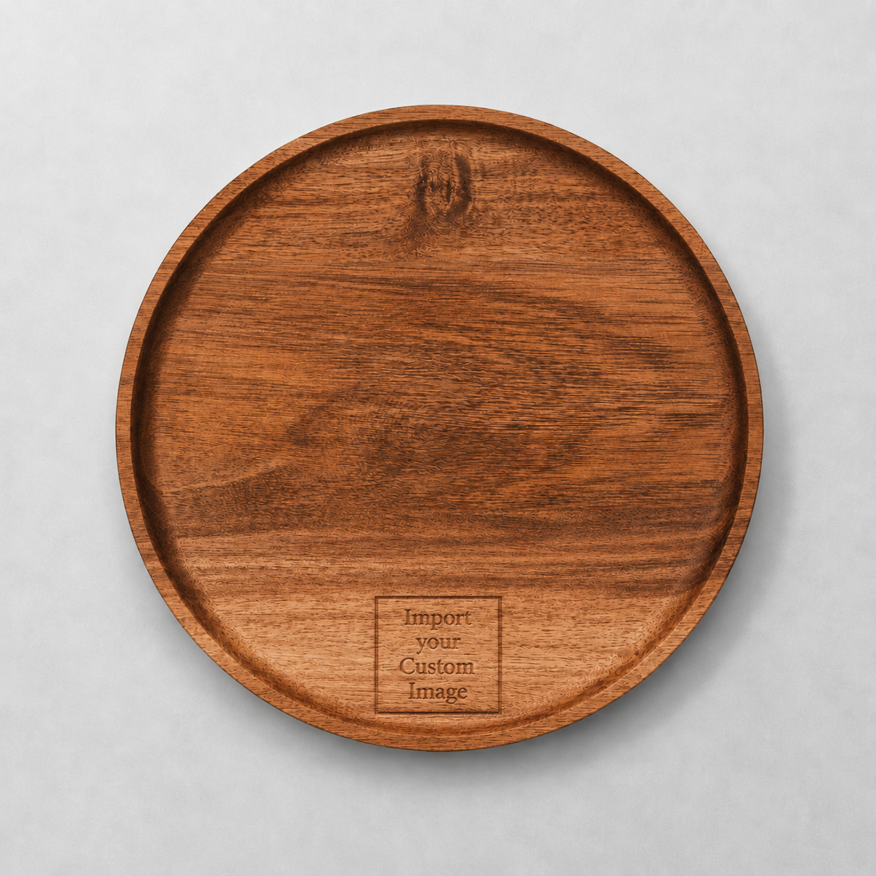 Round Serving Board