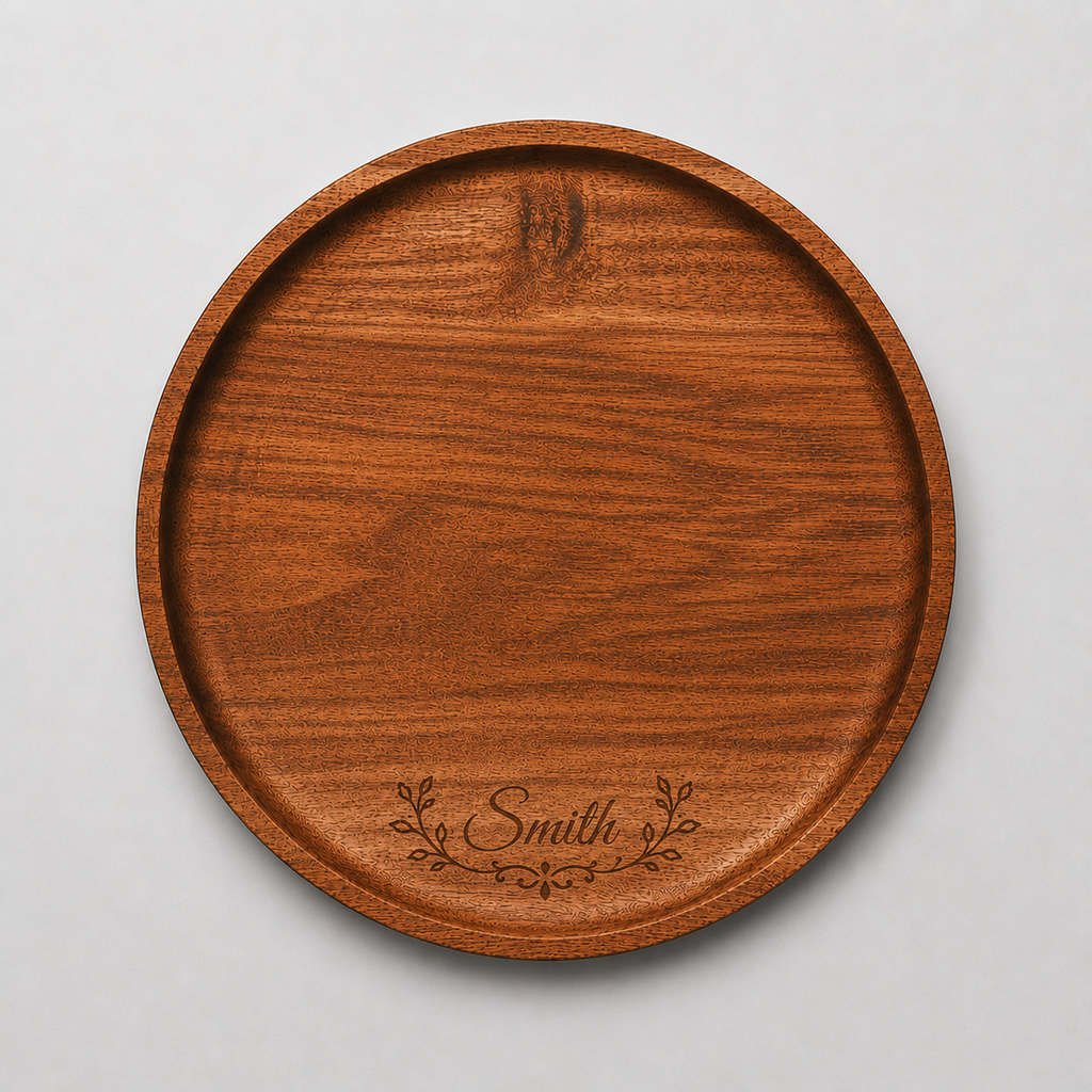 Round Serving Board