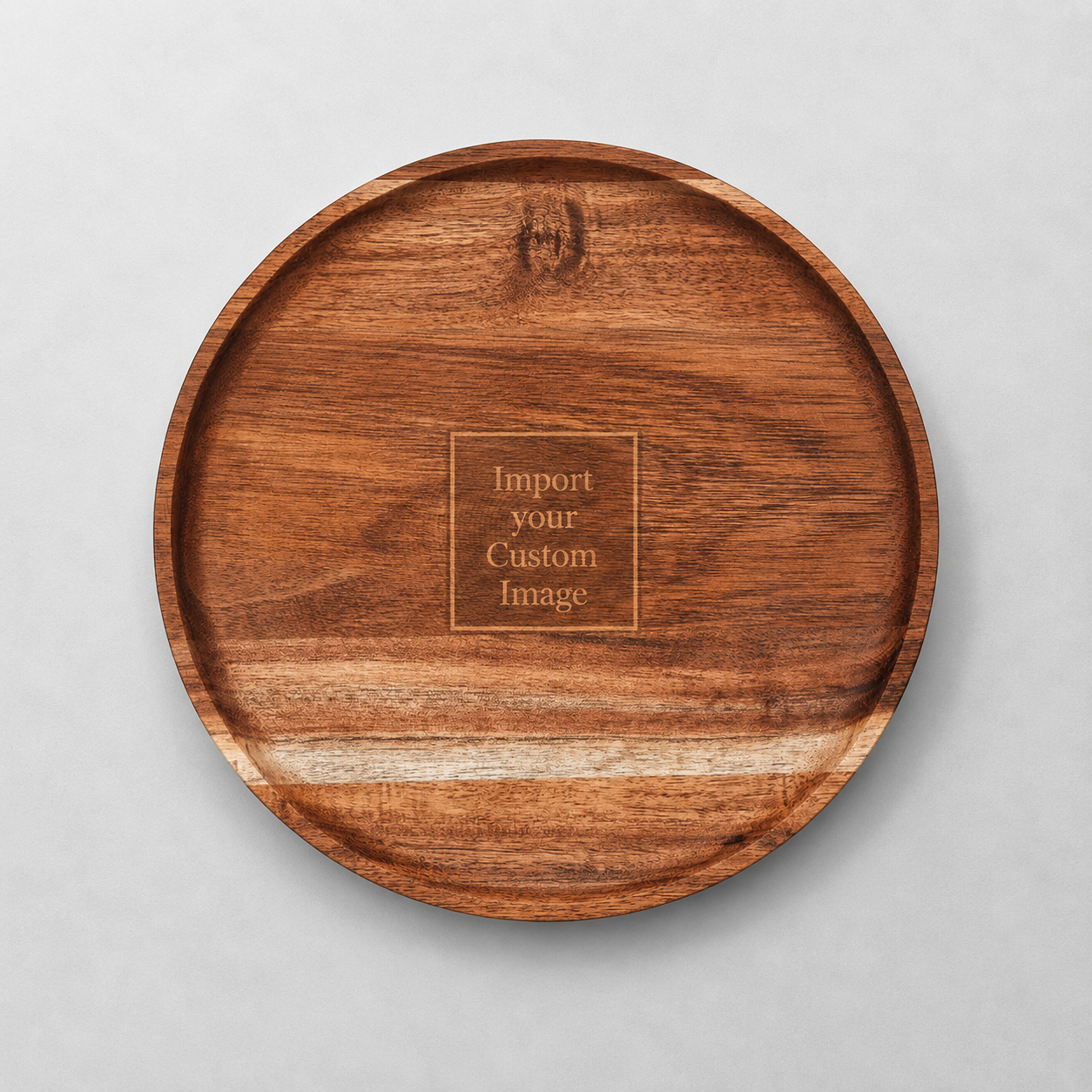 Round Serving Board