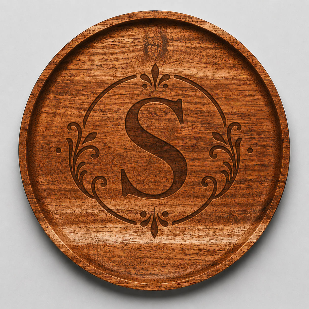 Round Serving Board
