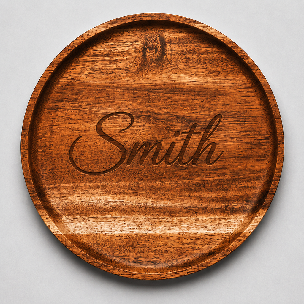 Round Serving Board