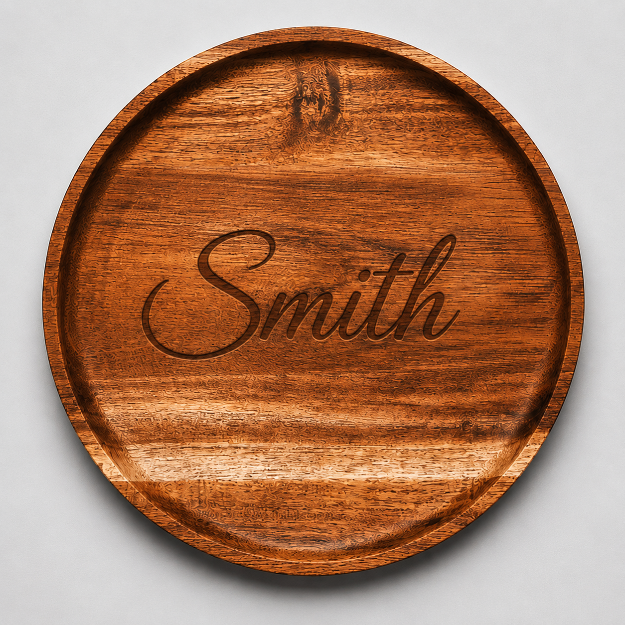 Round Serving Board