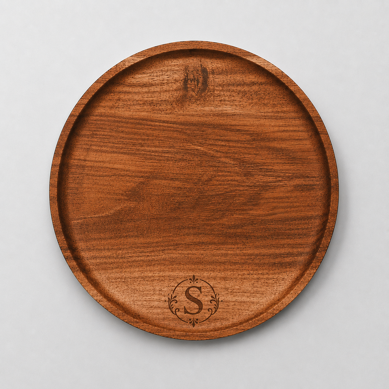 Round Serving Board